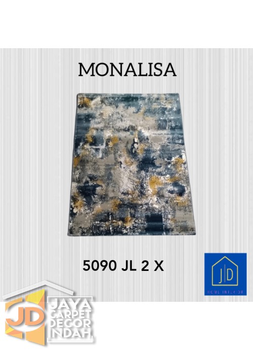 Karpet Permadani Monalisa 5090 JL 2 X Ukuran 120x160, 160x230, 200x300, 240x340,300x400